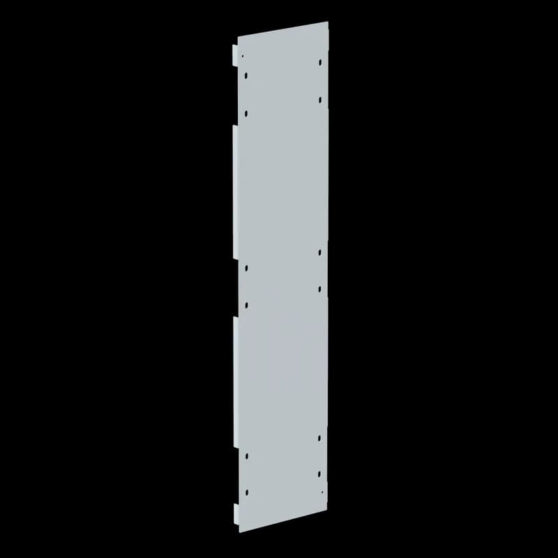 Universal Free-Stand Full Side Panel, 60.00x14.02x0.84, White, Steel