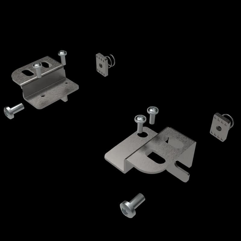 Mounting Accessories for EL LED Enclosure Lights, Screw Mounting Type