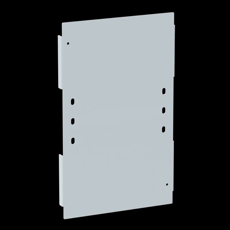 Universal Free-Stand Small Side Panel, 22.52x14.02x0.84, Galvanized, Steel