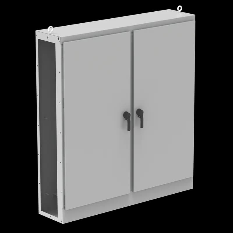 Universal Free-Stand Left Side Open, 72.13x78.5x18.11, Stainless Steel 304