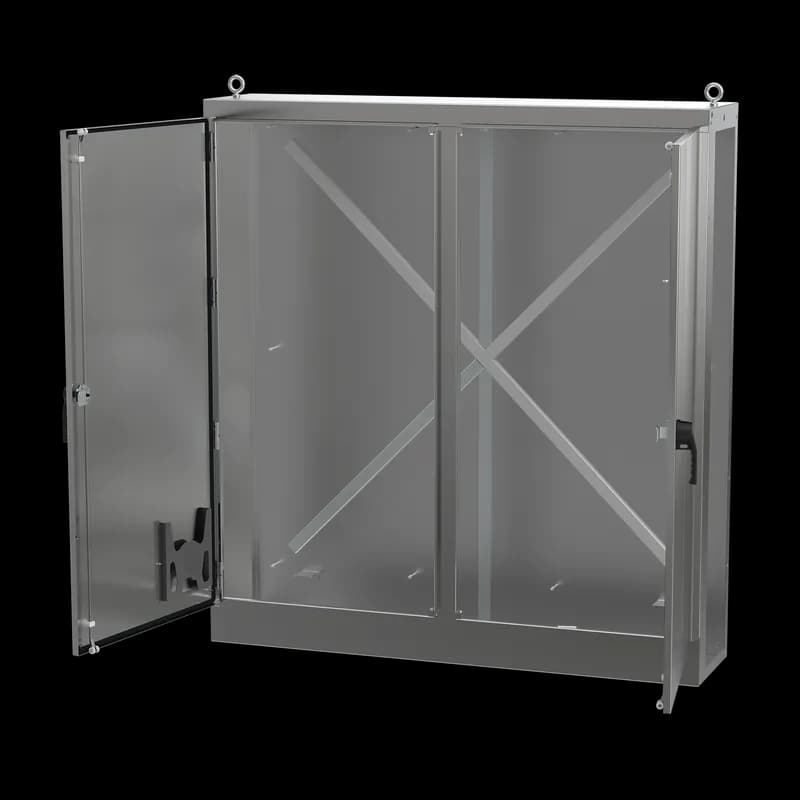 Universal Free-Stand Right Side Open, 84.13x77.99x18.11, Stainless Steel 304