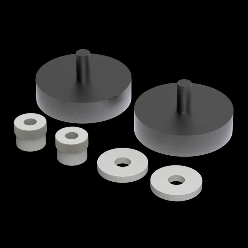 Heavy Duty Magnetic Mounting Kit, 10-32x9.5