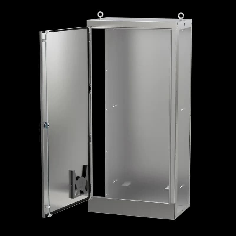 nVent AU72X4018BSSLP - Universal Free-Stand Both Sides Open, 72.13x39.76x18.11, Stainless Steel 304