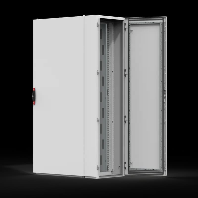 Raised Side Doors, DNSR, 2000x500x195mm, Zinc Plated, Mild Steel