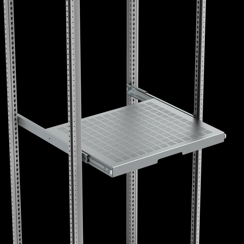 Telescopic Shelf Hd, SHTH, 50x470x750mm, Zinc Plated, Mild Steel