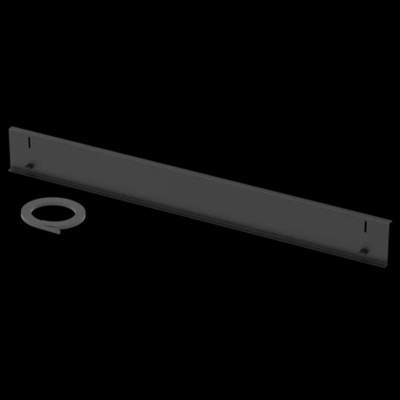 ProLine Containment System Express Transom Blanking, 6.59x60x1.78, Black, Steel