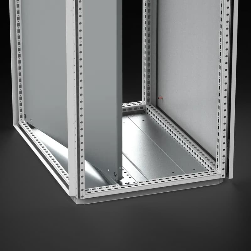Mounting Plate Hinge Kit, MPH, 41x69x47mm, Zinc Plated, Mild Steel