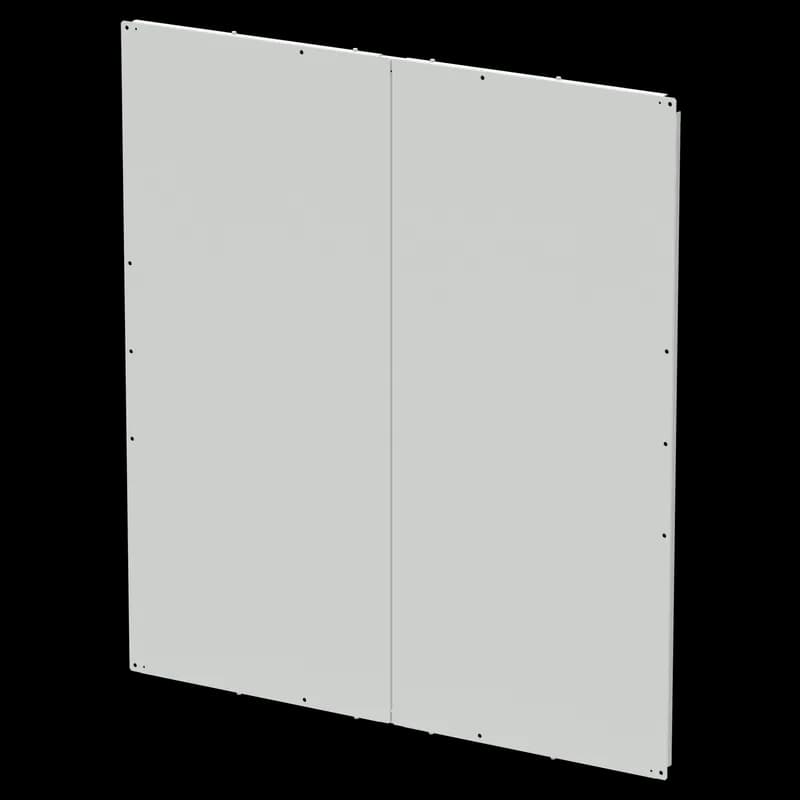 nVent A72PM66B - Panel for Free-Stand with Mounting Stud, 2-pc, fits 72x66, 2-Bay Stiff, Steel
