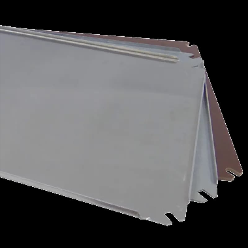 PolySafe Mounting Plate, 25.20x25.20x0.06, Powder Coated, Mild Steel