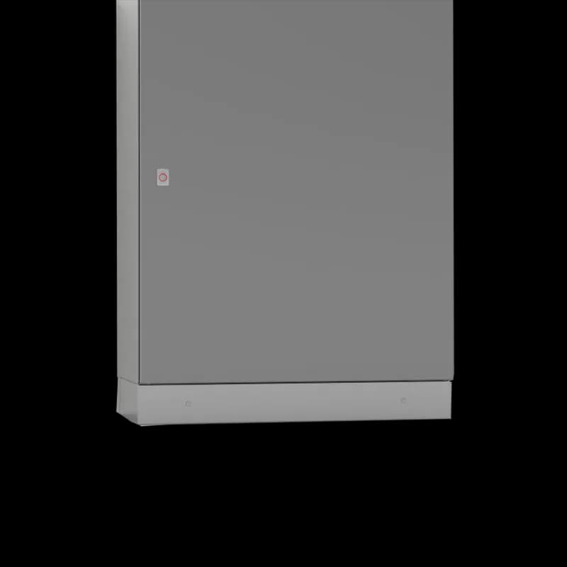 Plinth Base, MSVS, 100x800x373mm, Brushed, Stainless Steel 316L