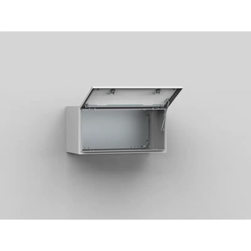 nVent MAP0308030R5 - Wall mounted, 300x800x300, Compact enclosure, 1-door, with MP, mild steel, IP66