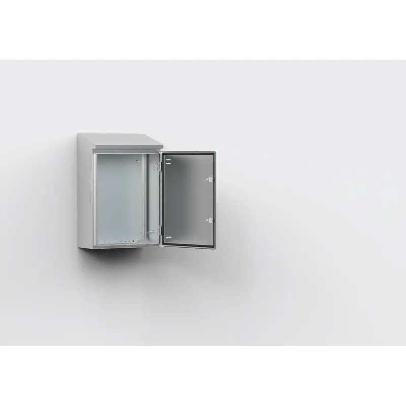 nVent AFS12084 - Wall mounted, 1200x800x400, Hygienic encl., 1-door, with MP, stainless 304, IP66