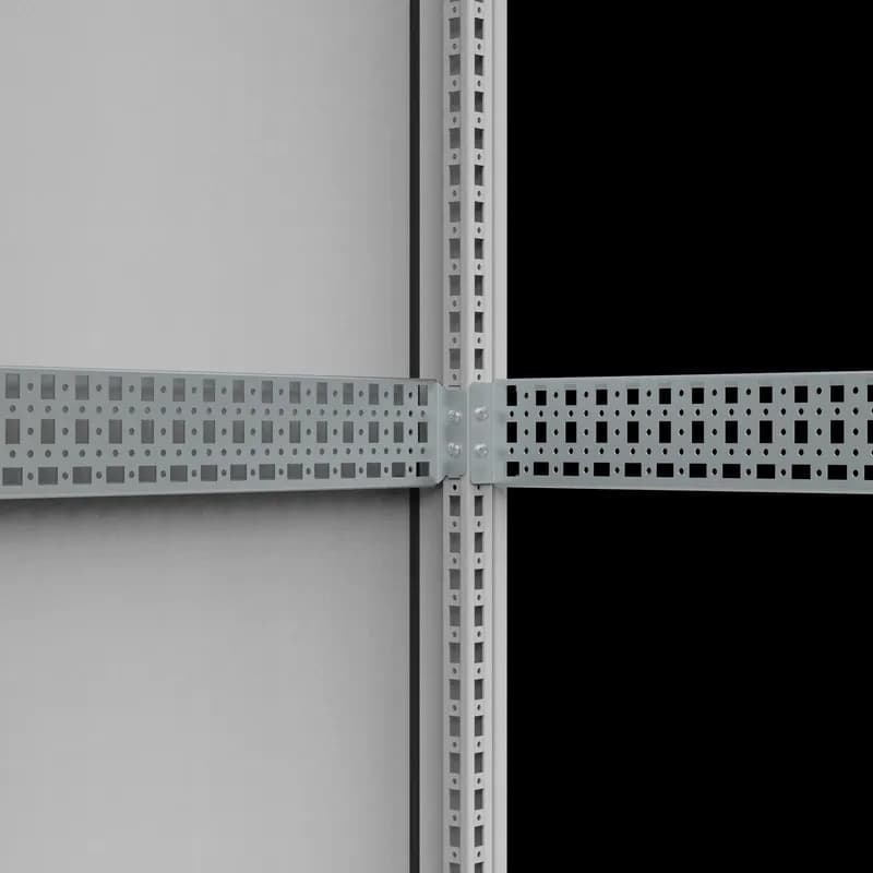 Outer Mounting Profie, CLPO, 74x43x311mm, Galvanized, Mild Steel