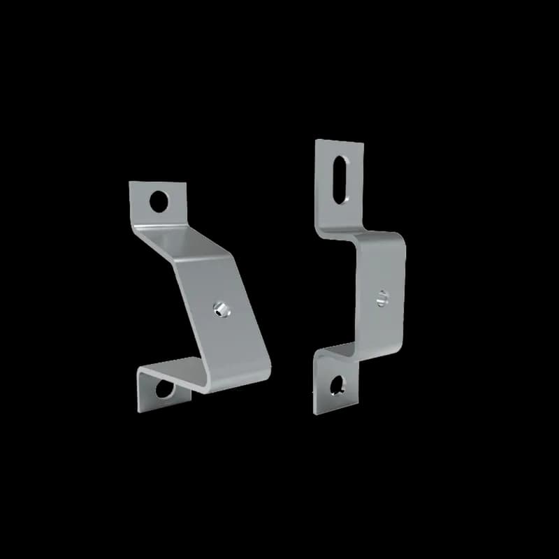 Support Bracket, DRS, 20x18x84mm, Zinc Plated, Mild Steel