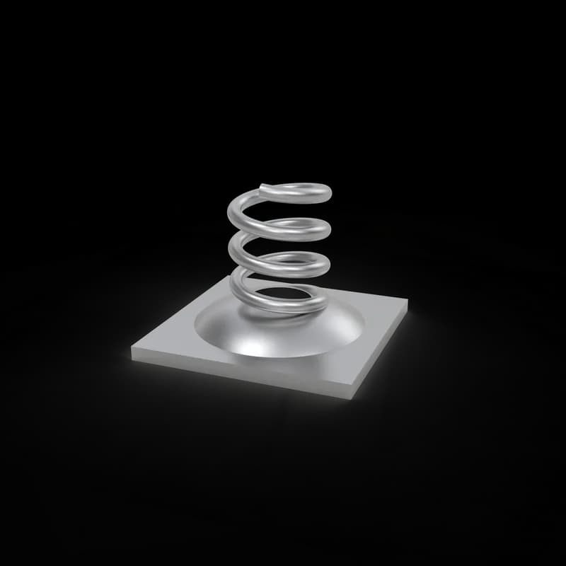 Sliding Nut, GLM, 32x17x17mm, Zinc Plated, Mild Steel, M8