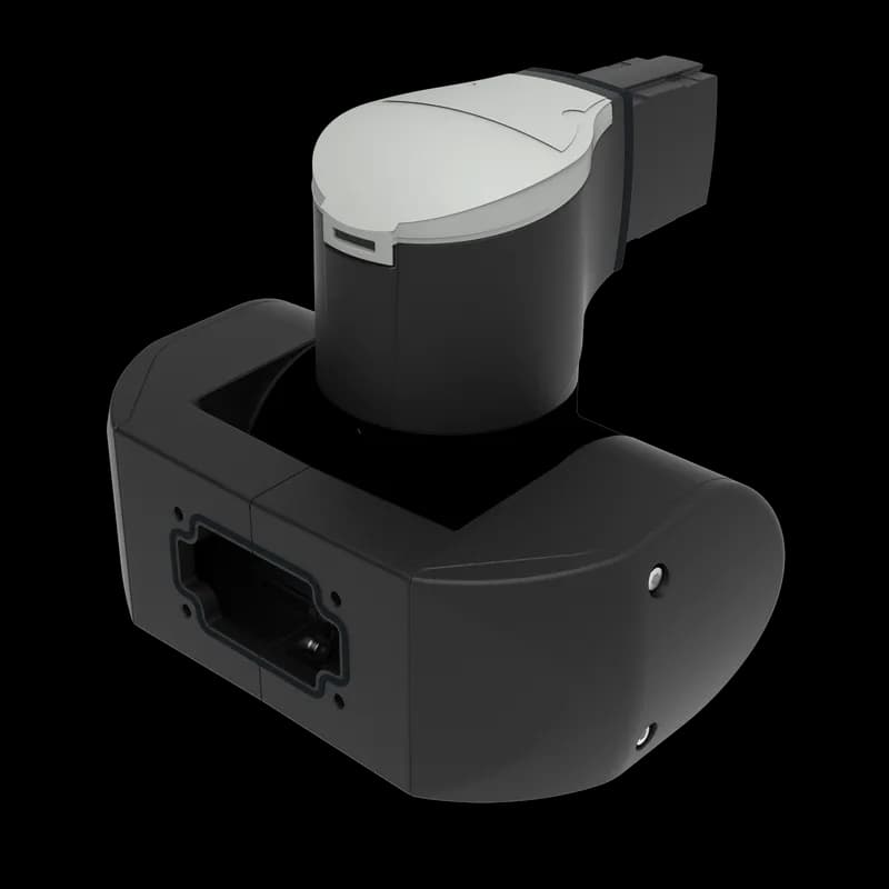 Syspend 180-MAX Swivel Tilt Coupling Horizontal, 206x256x248, Jet Black, Aluminum