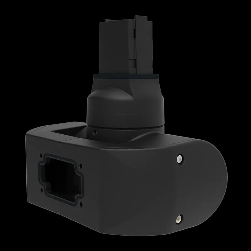 Syspend 180-MAX Swivel Tilt Coupling Vertical, 102x256x293, Jet Black, Aluminum