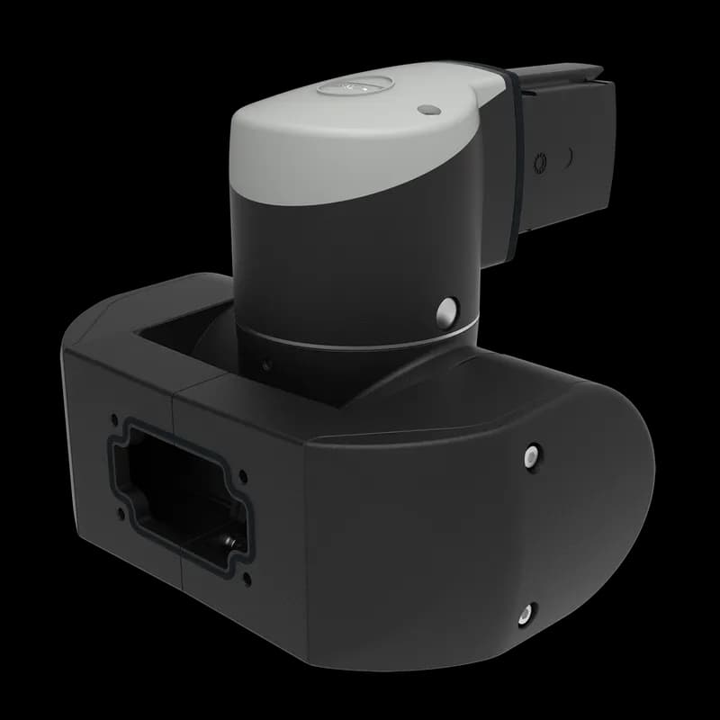Syspend 281-MAX Swivel Tilt Coupling Horizontal, 207x256x263, Jet Black, Aluminum