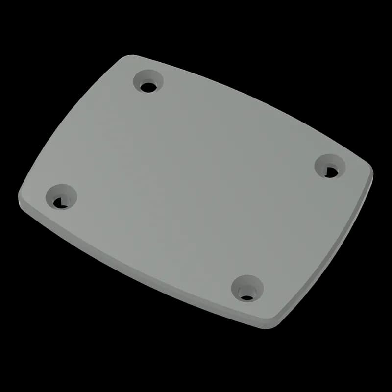 Syspend 281-MAX Tube Cover, 72x92x20, White Aluminum, Aluminum