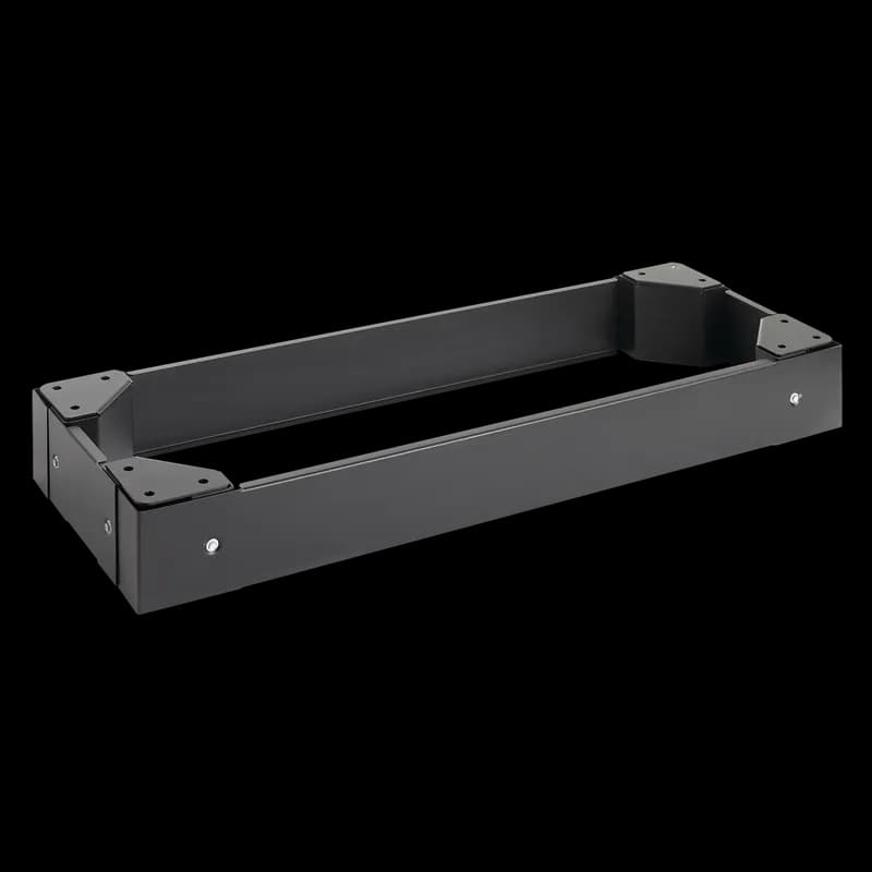 100-mm Plinth Base, Fits 800x400, Gray, Steel