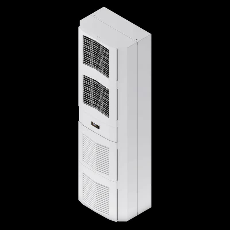 nVent S162016G050 - SpectraCool Slim Fit Indoor AC S16, 2000W 115V No RAC, Light Gray, Steel