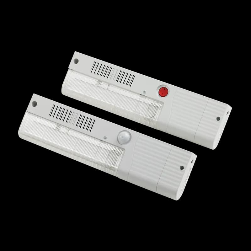 Fluorescent Enclosure Light, 230 VAC, IR Motion Sensor, 1.57x13.58x3.58
