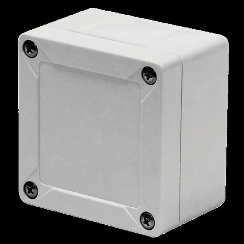 MultiBoxG Opaque Screw Cover Type 4X, 4.80x3.23x2.17, Lt Gray, ABS, ABS