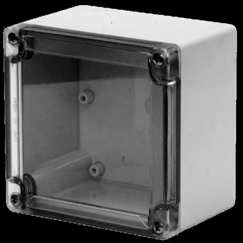 MultiBoxG Transparent Quick-Release Cover Type 4X, 11.89x9.13x3.54, Lt Gray, ABS, ABSCTQ