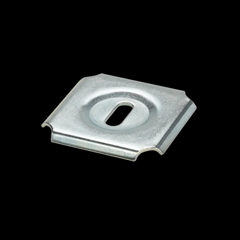 Splice Washer, 4.00x4.00x8.00, Black, steel