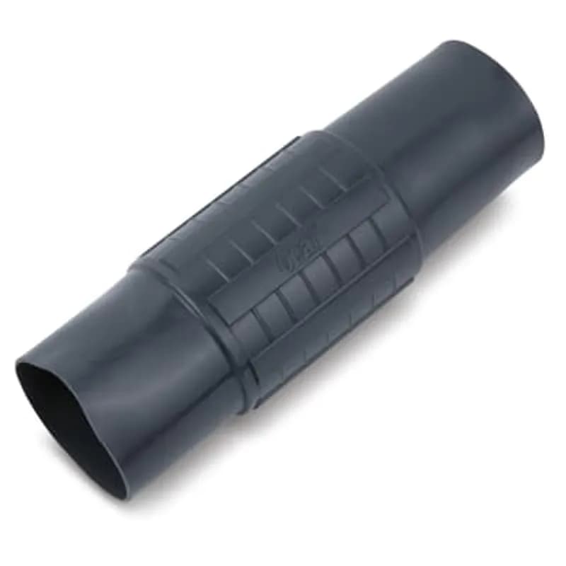 PVC Coated Conduit Coupling, 2-1/2 Inch/63 Metric Coupling Size, 2.88 Inch/73.10 Millimeters Minimum Length of Metal, 6.88 Inch/174.70 Millimeters Total Minimum Length Including Sleeve, Straight Threads, Pressure Sealing Sleeves, Blue Urethane Coating on Interior and Threads, Galvanized Rigid Steel, Yellow