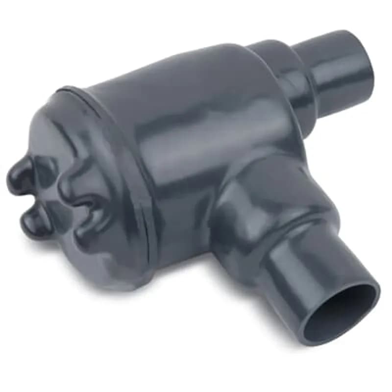 ABB - Installation Products GUAB36-G1 - PVC Double-Coated Conduit Outlet Box for Hazardous Locations, GUAB Type - L Shape, Pipe Size 1 Inch/27 Metric, Box is Ductile Iron with Zinc Plating, Cover is Die Cast Aluminum, Cover Opening 3.00 Inch/76.20 Millimeters,Gray