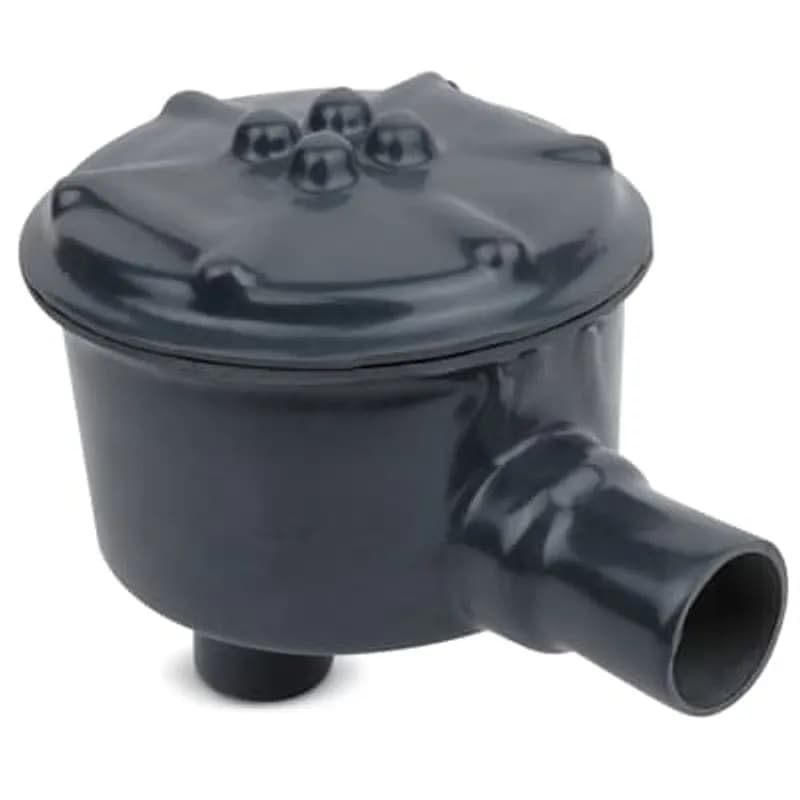 PVC Double-Coated Outlet Box with Surface Cover for Hazardous Locations, LB Style, Pipe Size 3/4 Inch/21 Inch, Interal Hub with Green Ground Screw, Cover Opening 3.69 Inch/93.73 Millimeters, Aluminum, Gray
