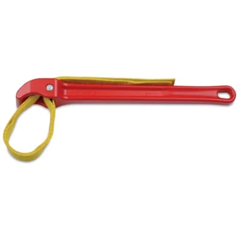 ABB - Installation Products 31370 - Conduit Strap Wrench, Handle Length, 18 Inch/457.20mm, Strap Length 29.25 Inch/742.95mm, Strap Width 1.75 Inch/44.45mm, Pipe Capacity 5.00 Inch/127.00mm, Pipe Capacity (OD) 5.50 Inch/139.70mm
