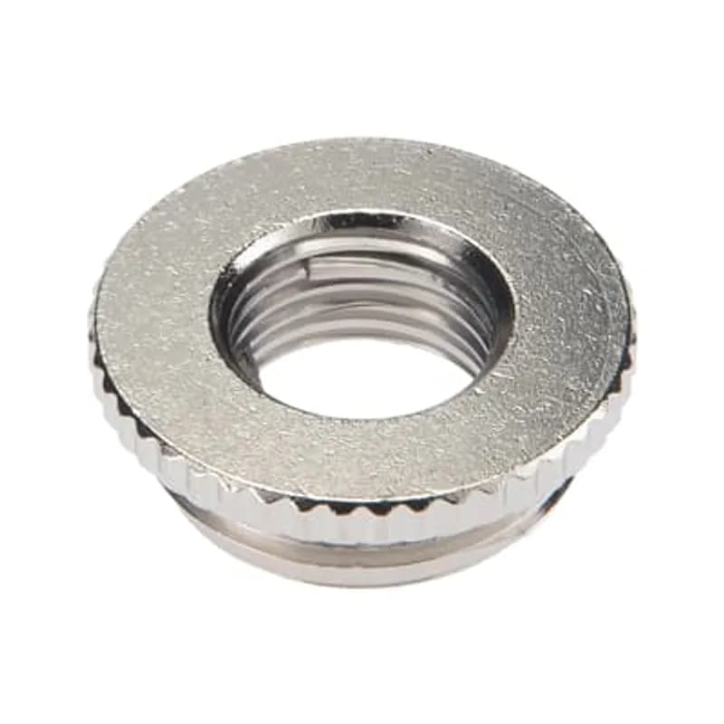 ME Enlarger, Brass, Metric Thread - Thread Outside Metric M12x1.5 Length 5.0mm, Thread Inside Metric M16x1.5 Length 7.00mm, Wrench Size 18