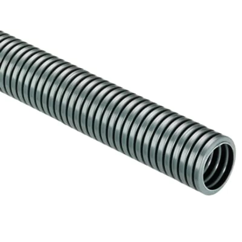 ABB - Installation Products PCSG-36S.30 - Coarse Profile Heavy Wall Very Flexible Gray Conduit, (PCS) Material - Polyamide 12, Conduit Size NW - 36, 30 Meters