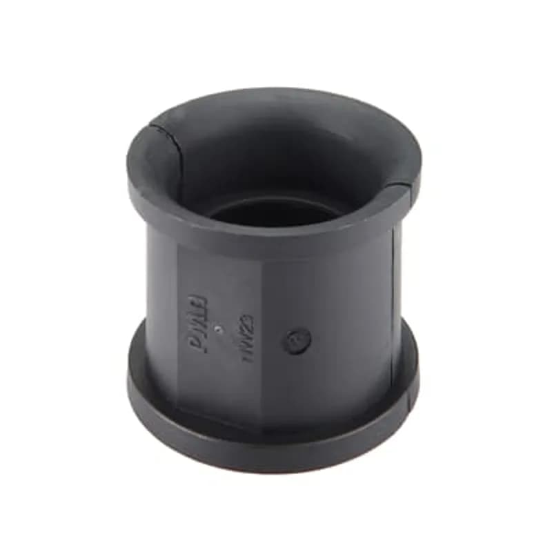 Nylon GN Half Shell Connector - Fits to Conduit Size NW/Metric 48/50, Coarse Profile, Color Black