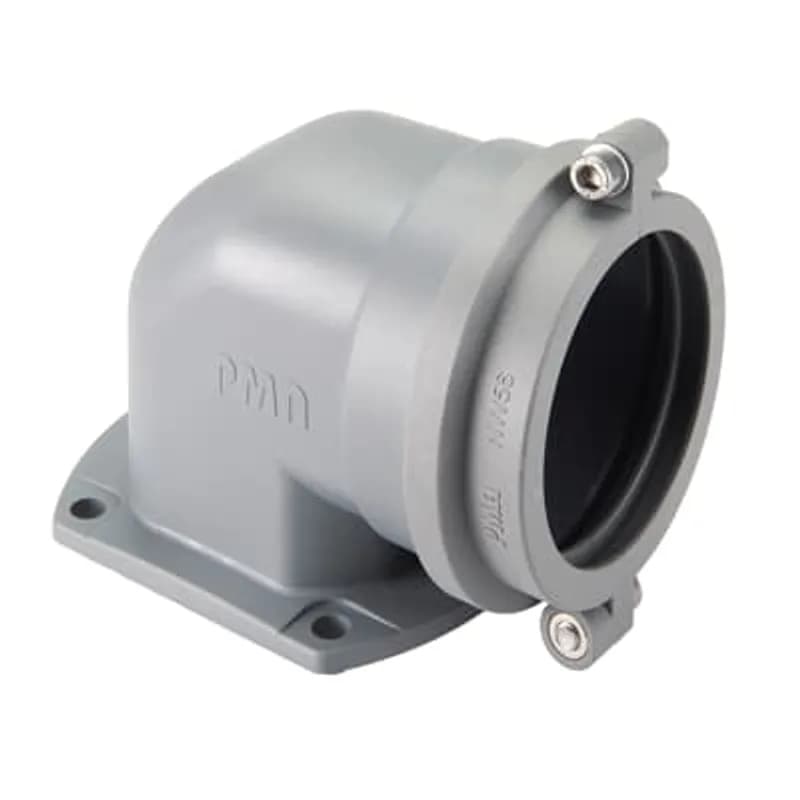 ABB - Installation Products SGO-56 - Nylon GO Flange, 90 Degree Elbow Connector - Fits to NW 56, Color Gray