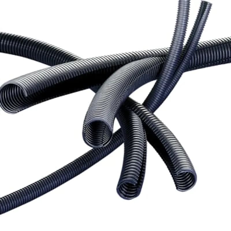 ABB - Installation Products PPCOF-10B.50 - Divisible Flexible Black Conduit, (PPCOF) Material - Polypropylene, Conduit Size NW - 10, 50 Meters