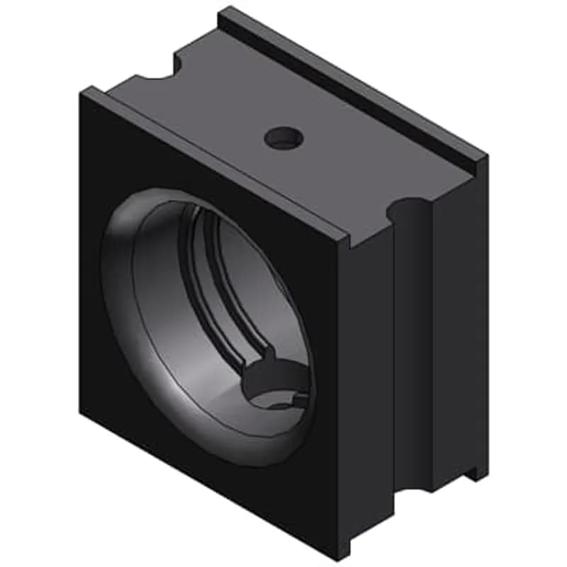 System Support, Stackable - Coarse Profile, Fits to Conduit Size NW/Metric 29/32, Color Gray