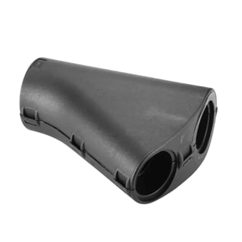 LYO Divisible Y Piece, One-Piece - 1 X Conduit Size NW/Metric 23/25, 2 X Conduit Size NW/Metric 17/20, Color Black
