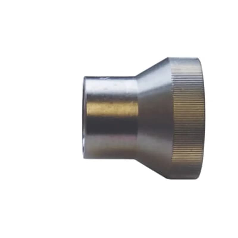 1-7/16 Inch UNEF Nickel Plated Brass Converter, Metric Thread Size M25
