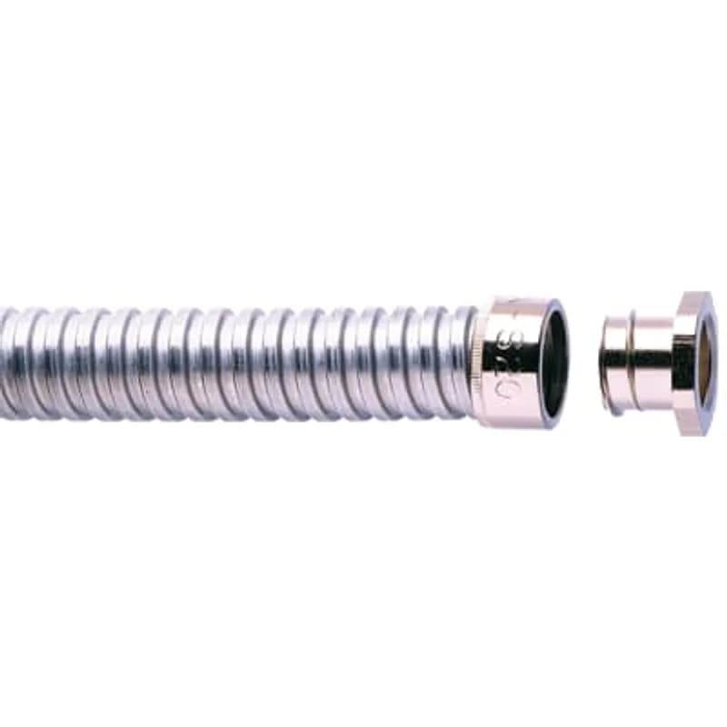 ABB - Installation Products S25/25/C - Nickel Plated Brass Smooth Entry Bushing, Hole Size-25mm