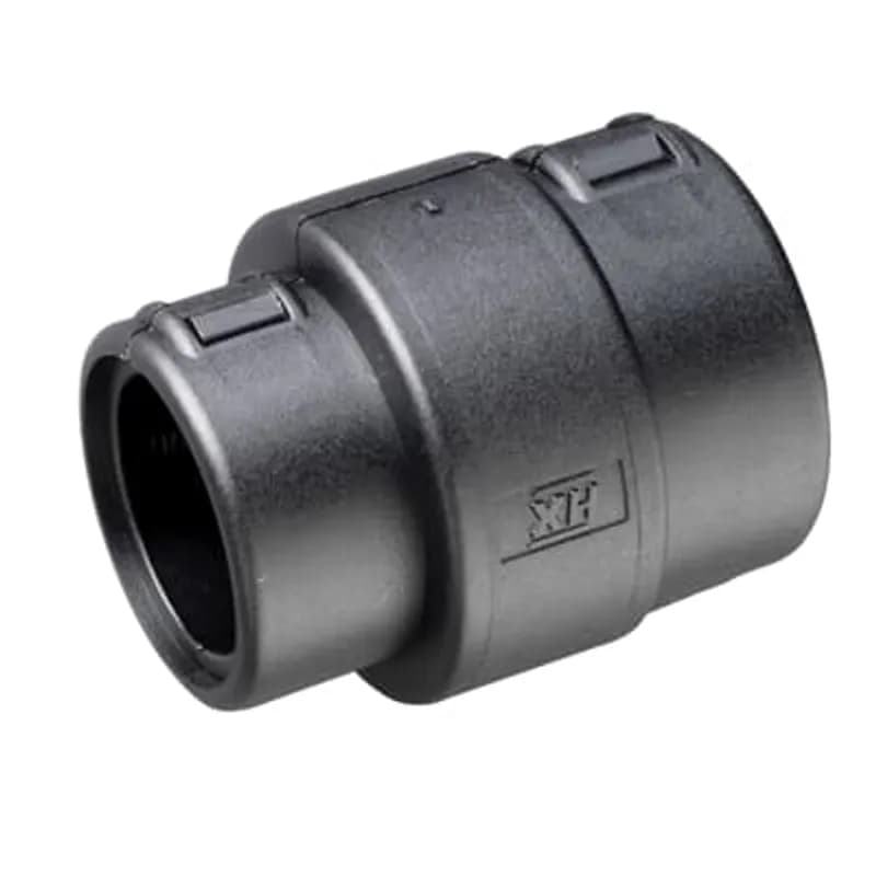 ABB - Installation Products JPS1208 - Hinged Conduit Joiner, Straight, Conduit Size A: NC12/NW10, Size B: NC08/NW7.5, Operating Temperature -40 to 120 Degrees Celsius, RoHS Compliant, IP40 Rating, Very High UV Protection, Polyamide (Nylon), Black
