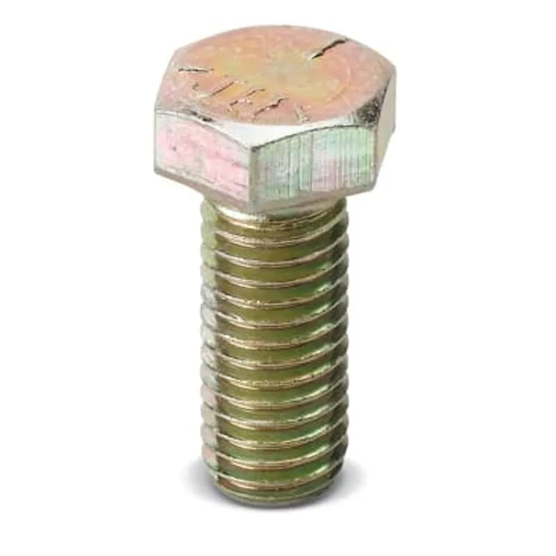 Screw, Cap, Size 1/4 Inch Hex Head x 1 Inch, Steel, without Nuts