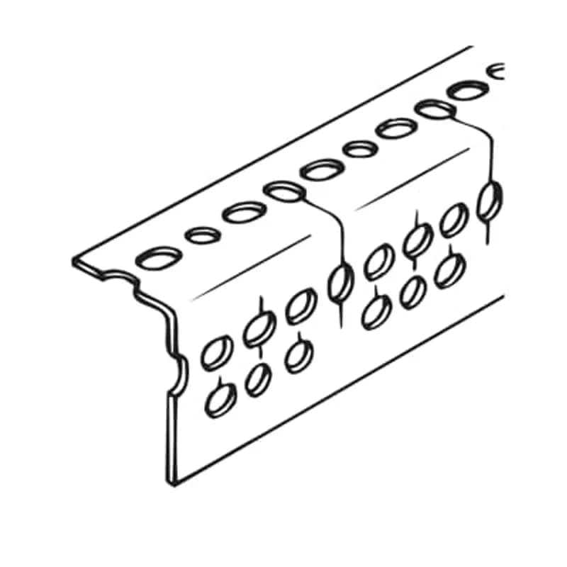 ABB - Installation Products RA 225 10 - Channel, Heavy-Duty Slotted Right Angle, 14 Gauge, 2-3/8 Inch x 1-5/8 Inch, Length 10 Feet, Steel