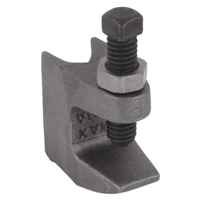 ABB - Installation Products M778-1/2EG - C-Clamp, Steel Wide Jaw, Rod Size 1/2 Inch, Design Load 500 Pounds, Electro-Galvanized Malleable Iron