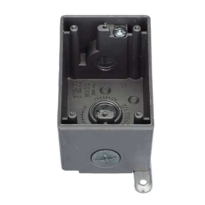 ABB - Installation Products CIFSU-1/2 - Universal FSU Box, 18.5 Cubic Inches, Length 4-5/16 Inches, Width 2-3/4 Inches, Depth 2-3/8 Inches, Hub Size 1/2 Inch, Aluminum, 2 Lugs