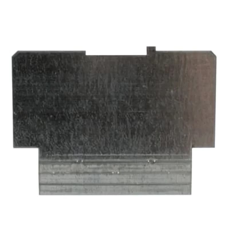 ABB - Installation Products 72 PD 1 - Two Gang Square Box Partition, 4-11/16 Inch Square x 2-1/8 Inches Deep, Pre-Galvanized Steel, For 2-1/8 Inch Deep Box with Square-Cut Tile Wall Two-Device 1/2 Inch, 3/4 Inch, and 1 Inch Covers