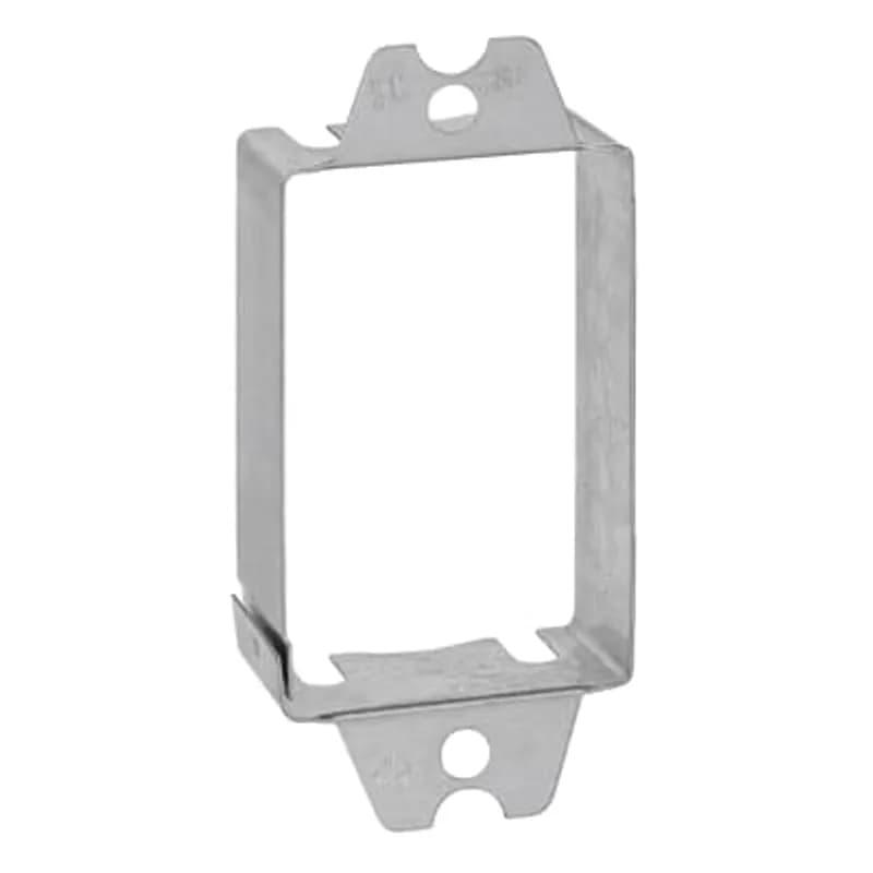 Switch Box Extension, 3.5 Cubic Inches, 7/8 Inch Maximum Adjustable Depth, Pre-Galvanized Steel, Fits Snugly Inside All Single Gang Switch Boxes, Furnished with 1-1/4 Inch Long Screws for Mounting