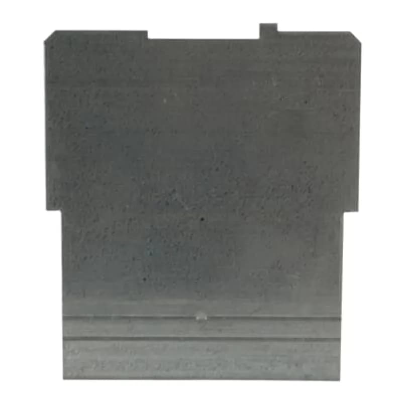 ABB - Installation Products 52 PD 2 - Two Gang Square Box Partition, 4 Inch Square x 2-1/8 Inches Deep, Pre-Galvanized Steel, For 2-1/8 Inch Deep Box with Square-Cut Tile Wall Two-Device 1-1/4 Inch, 1-1/2 Inch, and 2 Inch Covers
